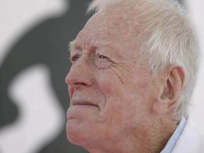 El actor sueco Max von Sydow, ayer viernes en el Festival de Cine Fantástico de Sitges.