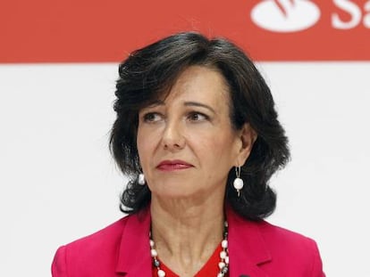 Ana Botín, presidenta de Banco Santander.