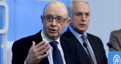 Montoro interviene en un acto en Logroño, este viernes.