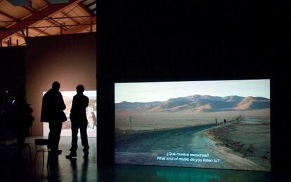 Exposición de Jordi Colomer en el Centro de arte La Panera de Lleida.