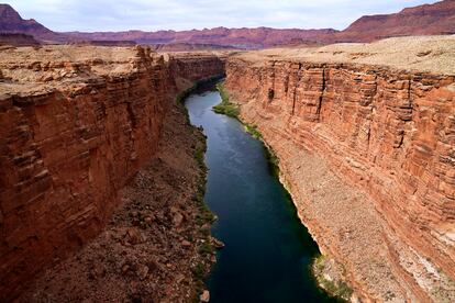 The Colorado River in the upper River Basin is pictured in Lees Ferry