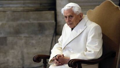 O Papa emérito Bento XVI, em uma imagem de 2015.