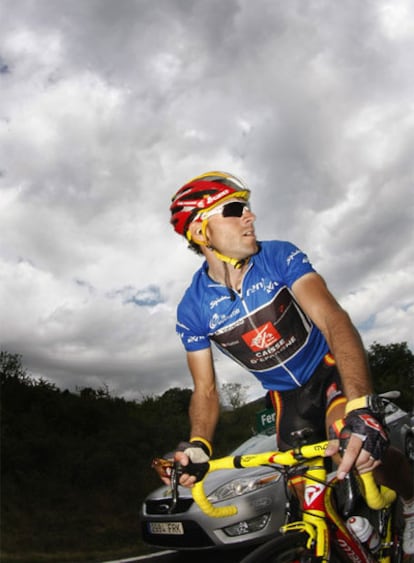 Alejandro Valverde, durante la pasada Vuelta a España.