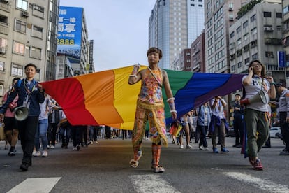 El desfile del Orgullo de Taiwán en 2019