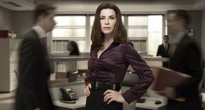 Julianna Margulies, en el papel de Alicia Florrick en 'The Good Wife'.