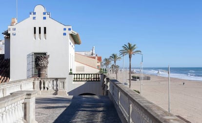 Museu Pau Casals, junto a la playa de Sant Salvador, en El Vendrell (Tarragona).