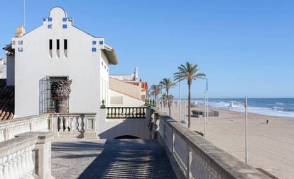 Museu Pau Casals, junto a la playa de Sant Salvador, en El Vendrell (Tarragona).