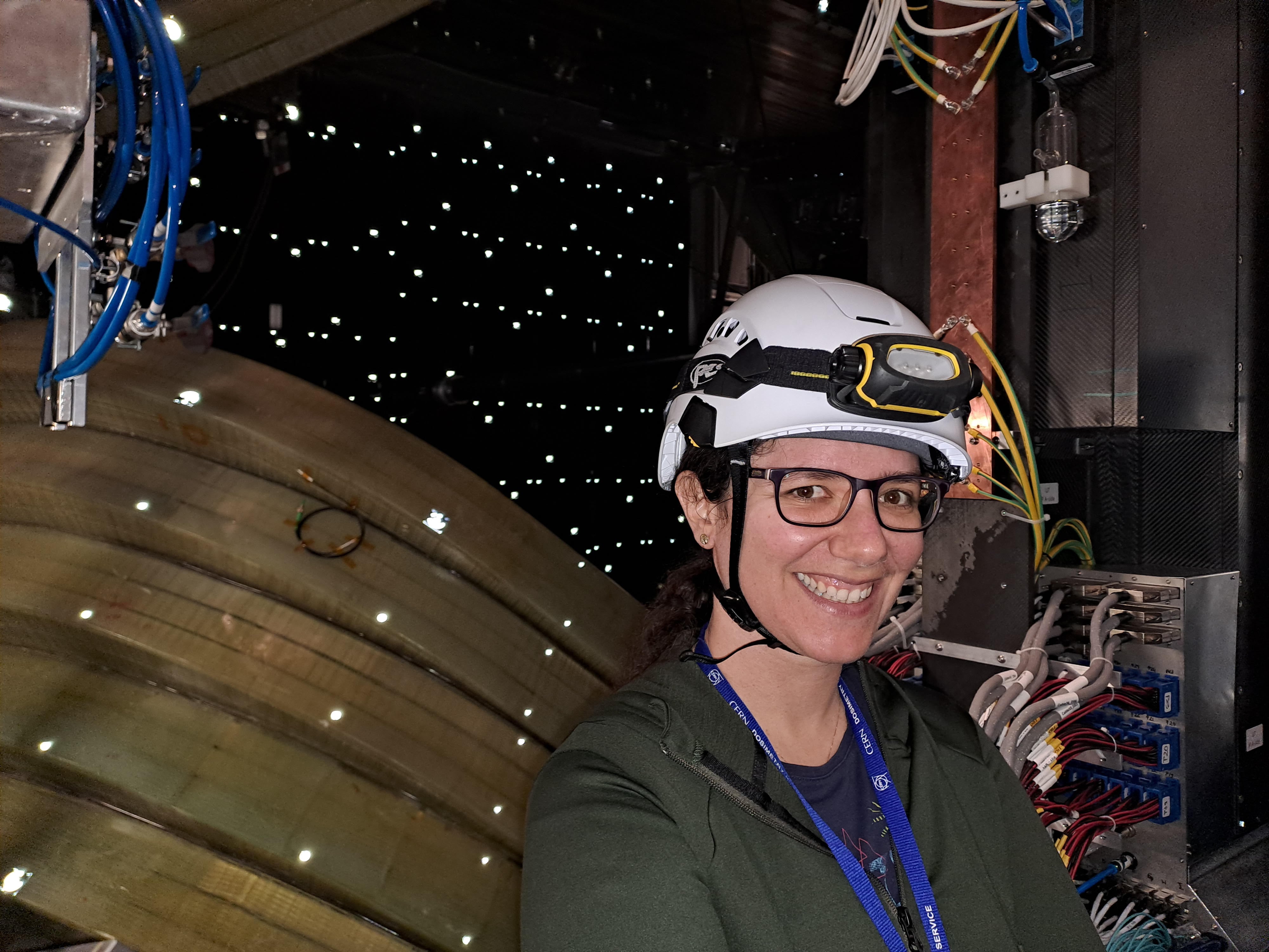 María Vieites, coordinadora adjunta de física del experimento LHCb.