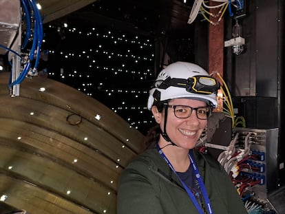 María Vieites, coordinadora adjunta de física del experimento LHCb.