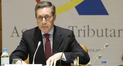 Santiago Menéndez, director general de la Agencia Tributaria. 