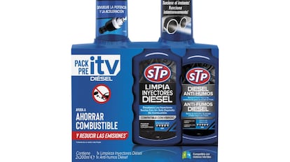 limpia inyectores diesel con 200 ml de capacidad.