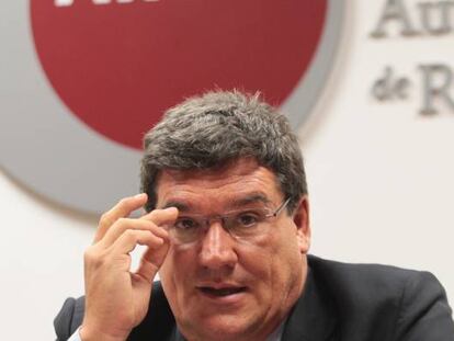 El presidente de la Airef, José Luis Escrivá.