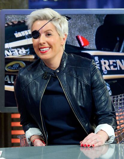 María de Villota apareció tras su recuperación del accidente en el programa 'El Hormiguero'.