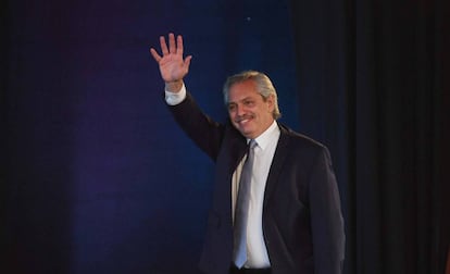 El presidente argentino, Alberto Fernández.