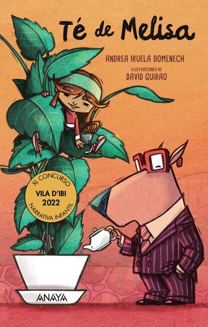 Portada de 'Té de Melisa', de Andrea Iruela Domenech y David Guirao.