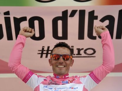 'Purito' Rodriguez celebra la victoria.