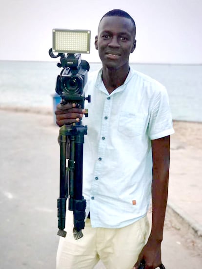 Doudou Diop, en una foto facilitada por la familia.