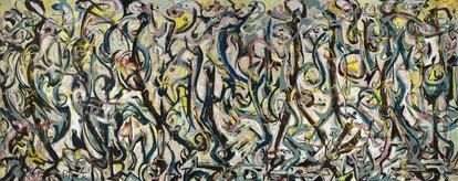 &#039;Mural&#039;, de Jackson Pollock (1943).&ensp;