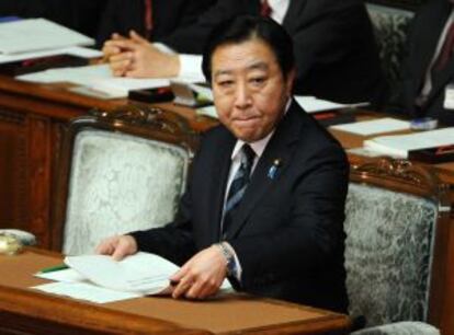 El primer ministro japonés Yoshihiko Noda.