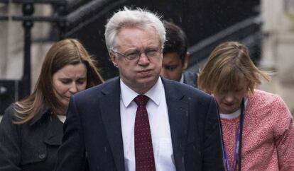 El ministro británico para la salida del Reino Unido de la UE, David Davis.