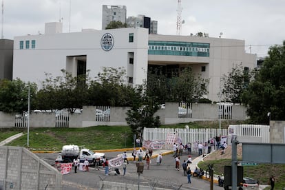 Vista de las instalaciones de la Fiscalía General del Estado de Querétaro, en agosto 2023.