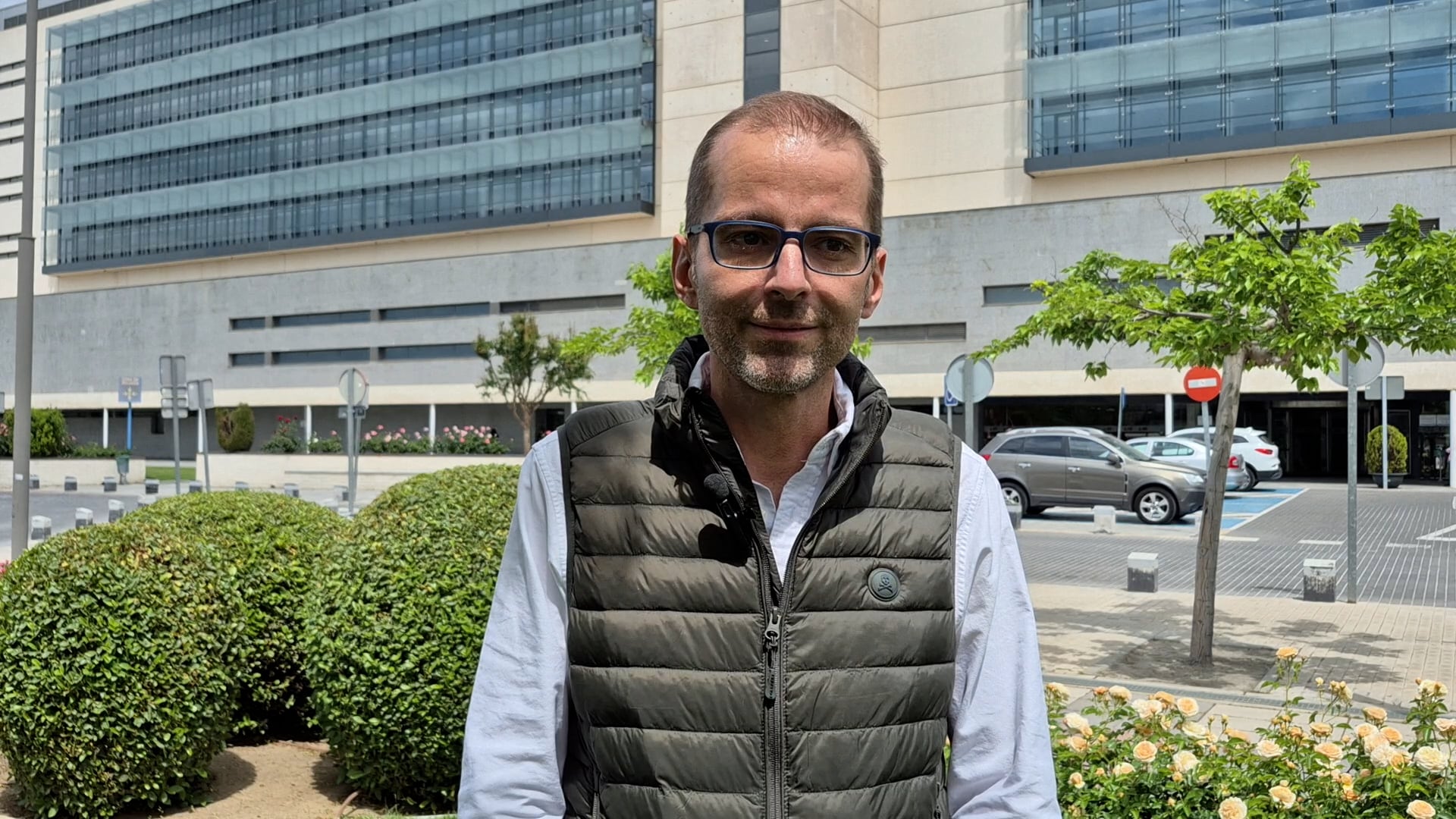 Juan Jesús Martínez, paciente intervenido de 46 años.