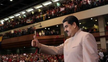 Nicolás Maduro en Maracaibo.