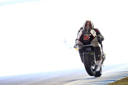 Johann Zarco, ayer en el circuito de Motegi. 