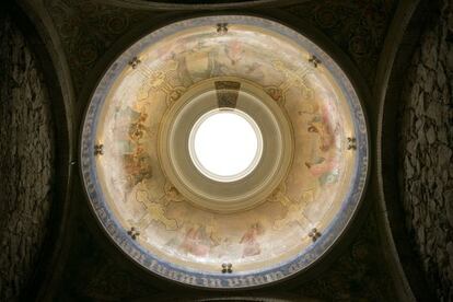 Cúpula de la capella del Santíssim de la basílica de Sant Just i Pastor a Barcelona.