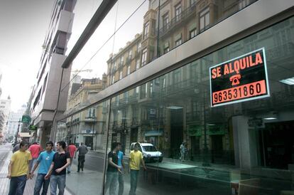 Local comercial en alquiler en el centro de la ciudad de Valencia.  