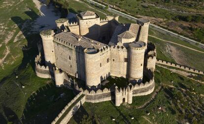 El castillo de Belmonte (Cuenca).