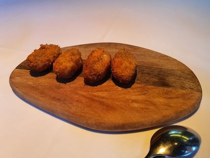 Cabe recordar que en un certamen de Madrid Fusión se alzó con el galardón a la mejor croqueta.