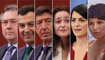 Segundo debate electoral Andalucia Canal Sur