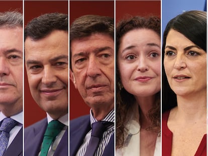 Segundo debate electoral Andalucia Canal Sur