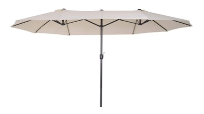Sombrilla-parasol para terraza exterior XL de Outsunny, varios colores