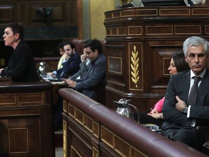 Segunda jornada del debate y votación de investidura de Pedro Sánchez, en imágenes