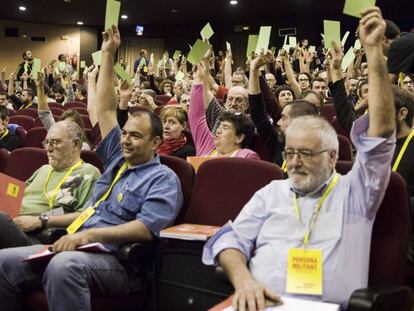 La votación de la Asamblea Nacional de la CUP.