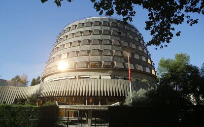 Façana del Tribunal Constitucional, a Madrid.