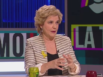 Pilar Rahola en el programa 'Tot es mou' de TV3.