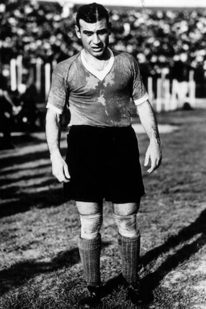 Pancho, en el Mundial de 1930.