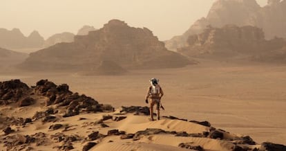Imagen de la película 'The Martian'.