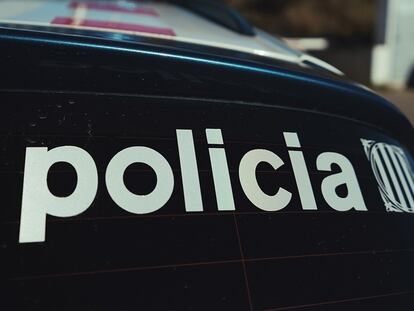 Una imagen de un coche patrulla de los Mossos d'Esaquadra.