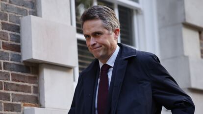 Gavin Williamson, el 24 de octubre en Londres.