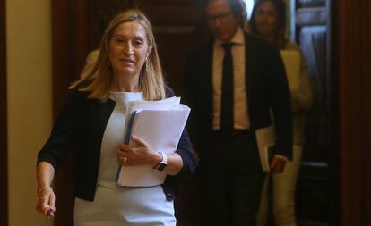 Reunión de la Junta de Portavoces en el Congreso de los Diputados, este martes.