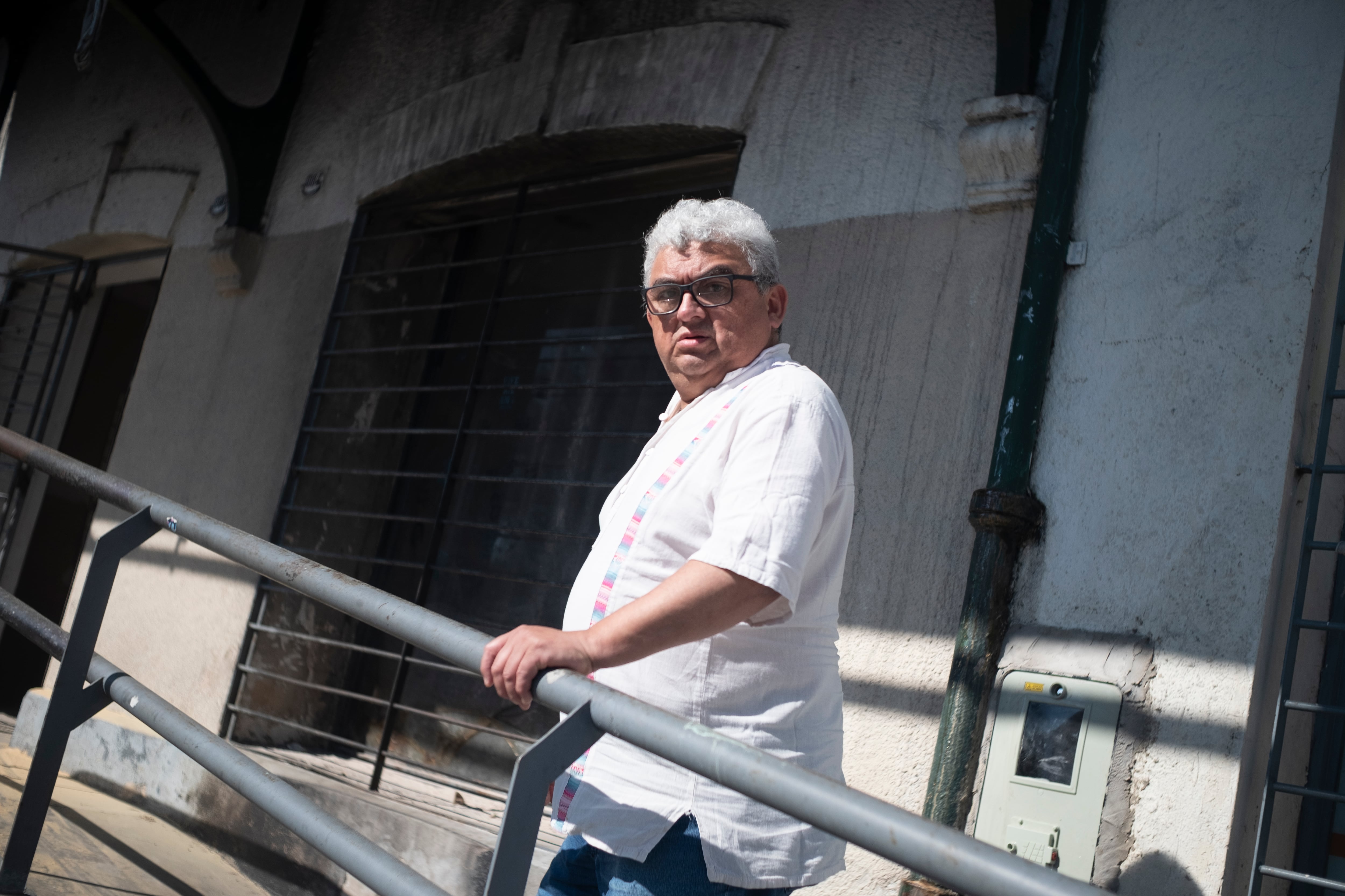 Javier Medina, enfermero y docente del Hospital Garrahan desde hace 24 años.