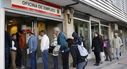 Imagen de una oficina de empleo.