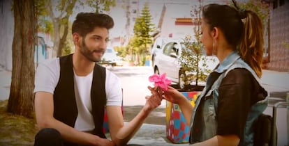 Fotograma del cortometraje 'Cartas de Amor'.
