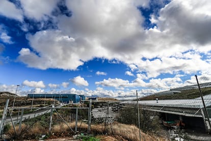 Vista del entorno de la incineradora de Valdemingómez, en noviembre de 2022.