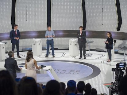 ‘7D: El debate decisivo’ copó el 48,2% de la audiencia en Atresmedia