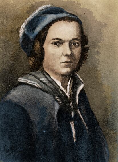 Retrat de Jean-Jacques Rousseau (1712-1778) de jove.